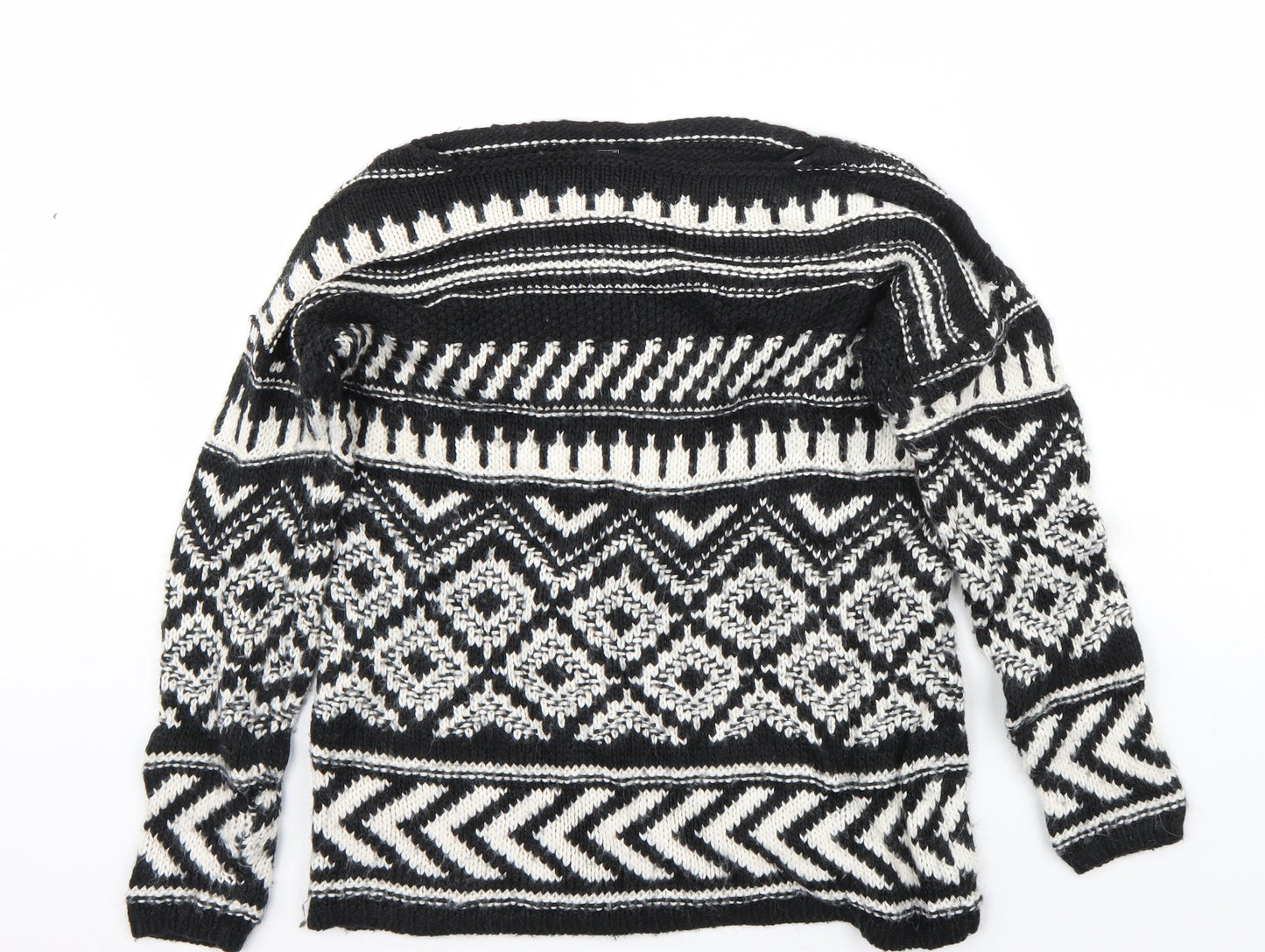 F&F Womens Black   Pullover Jumper Size 10