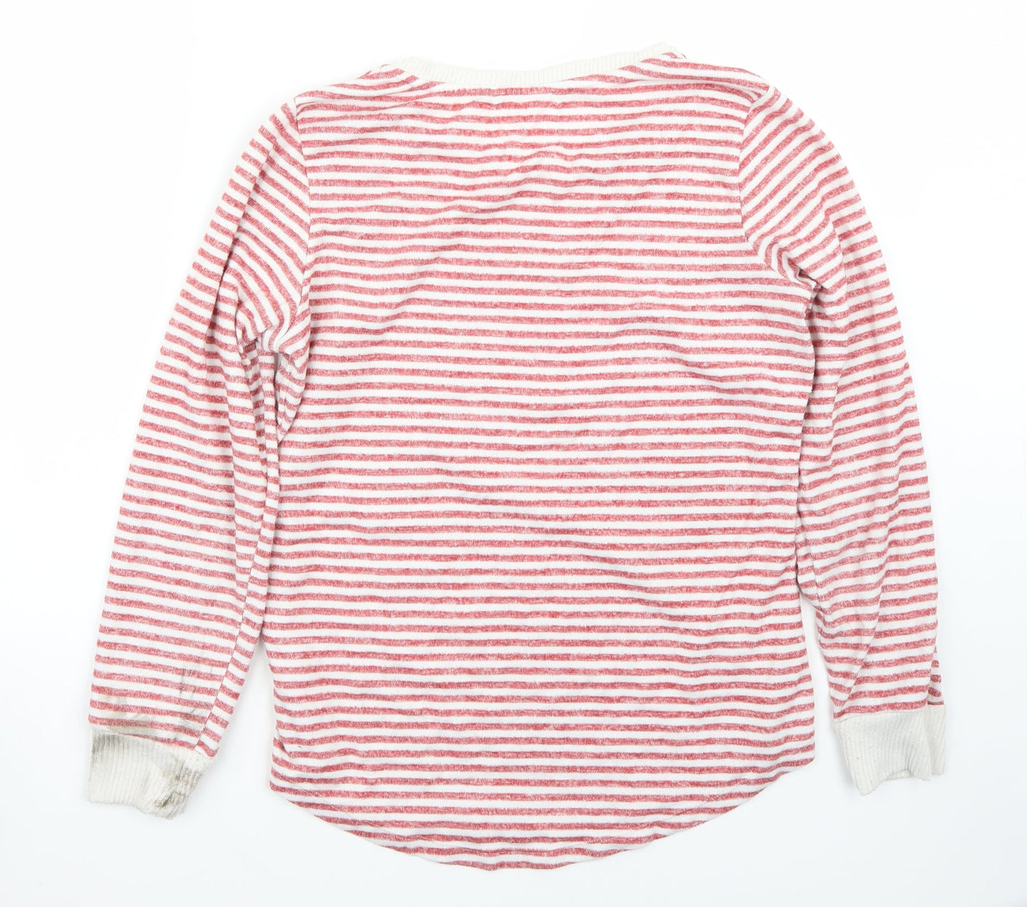 F&F Womens Red Striped  Pullover Jumper Size 14