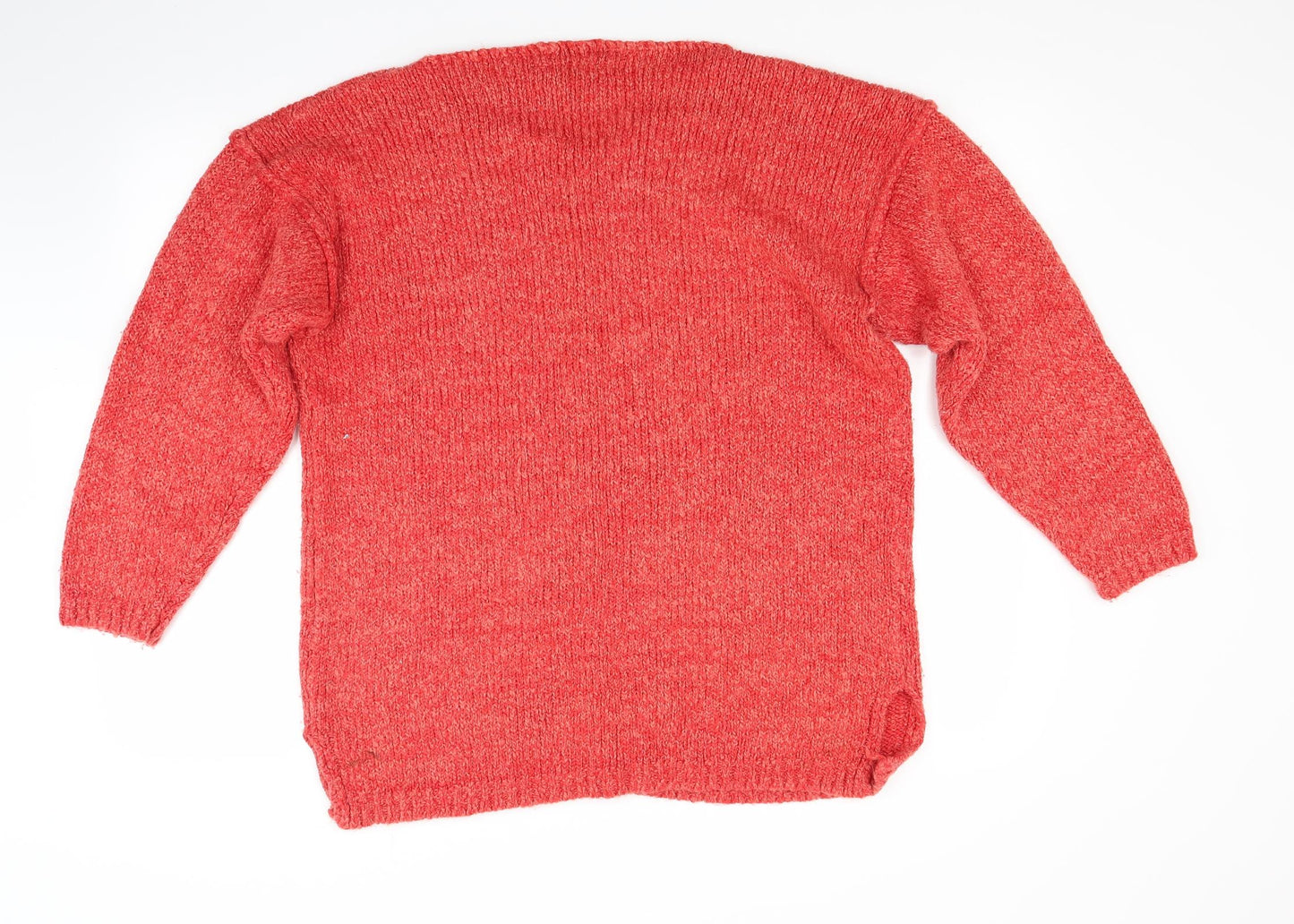 Theme Womens Red   Pullover Jumper Size 18