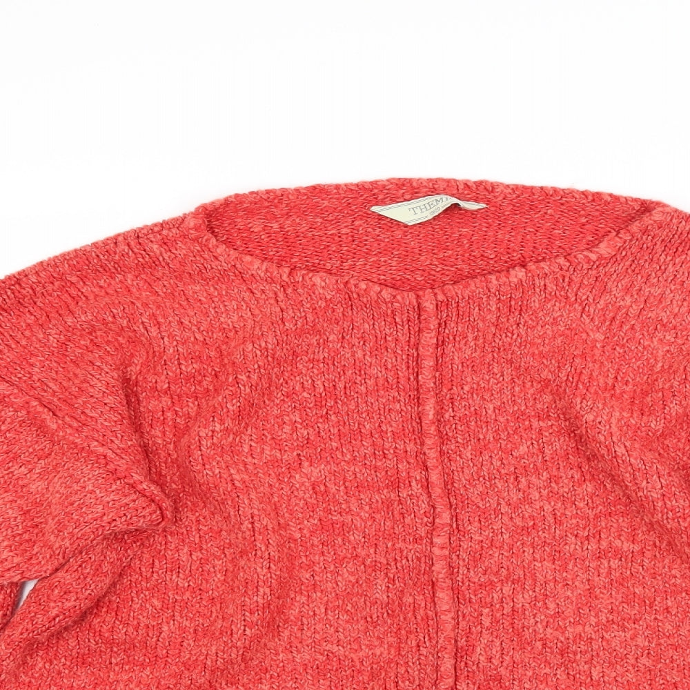 Theme Womens Red   Pullover Jumper Size 18
