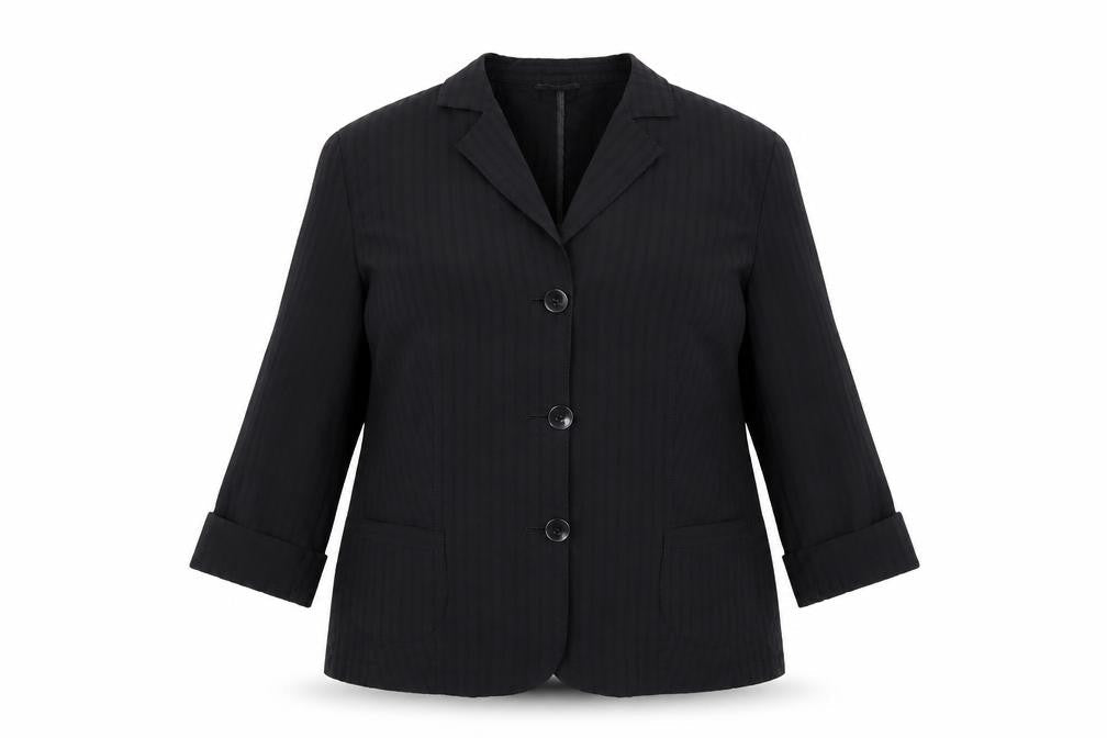 Lebek Womens Black   Jacket Blazer Size 18