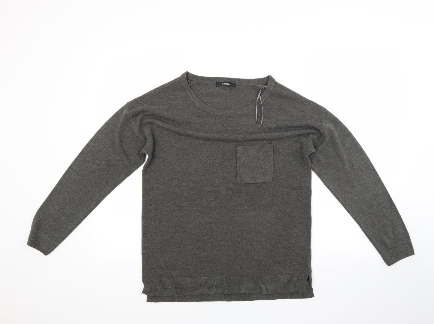 George Womens Grey   Pullover Jumper Size 10
