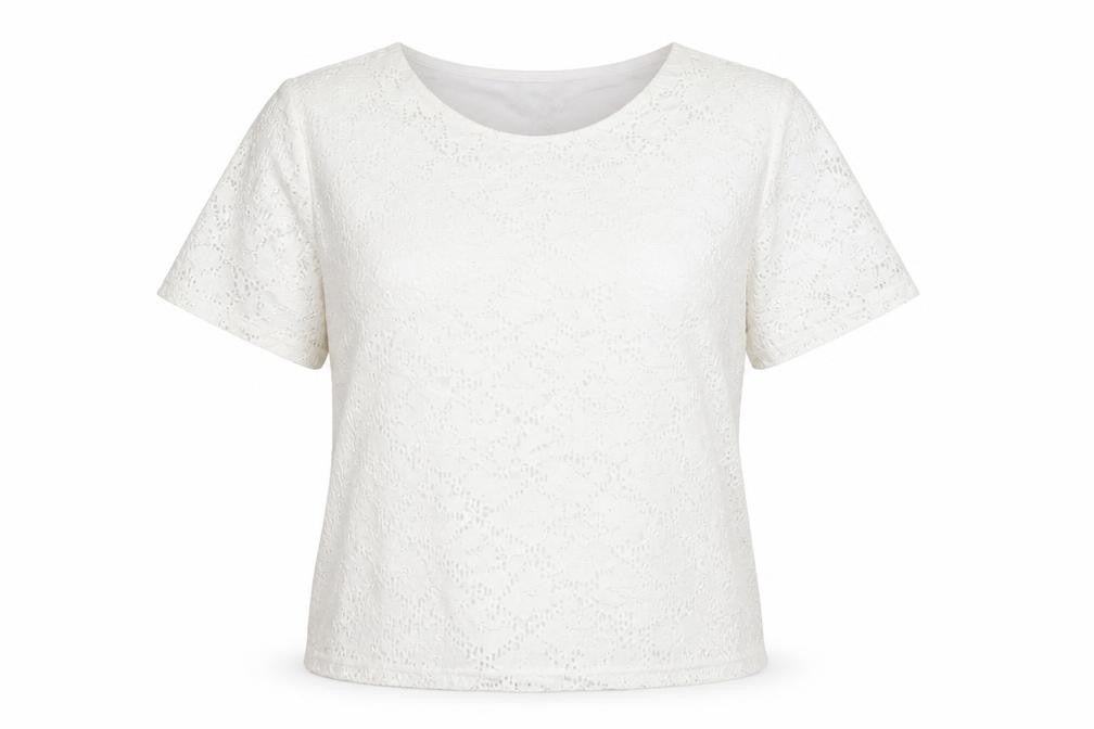 paramour Womens White   Basic Blouse Size L