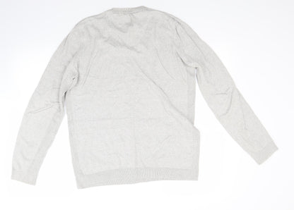 Back view of Topman men’s grey jumper, size M