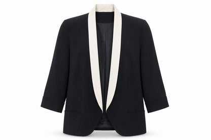 Front view of Dorothy Perkins women’s black jacket, size S