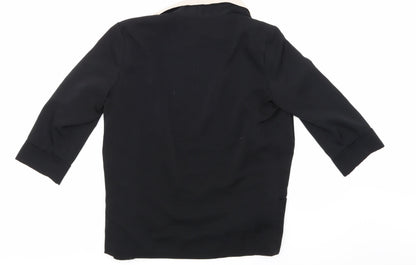 Back view of Dorothy Perkins women’s black jacket, size S