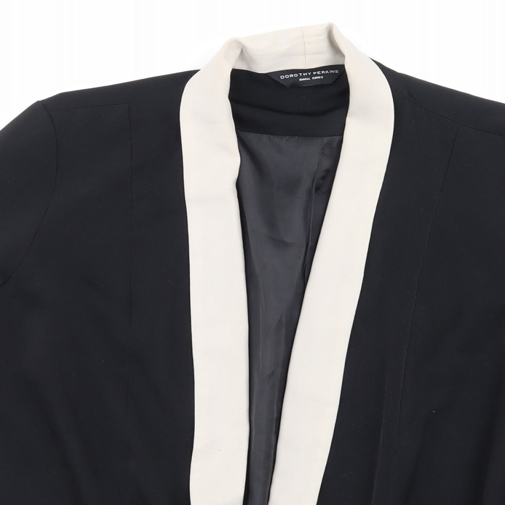 Dorothy Perkins Womens Black   Jacket  Size S