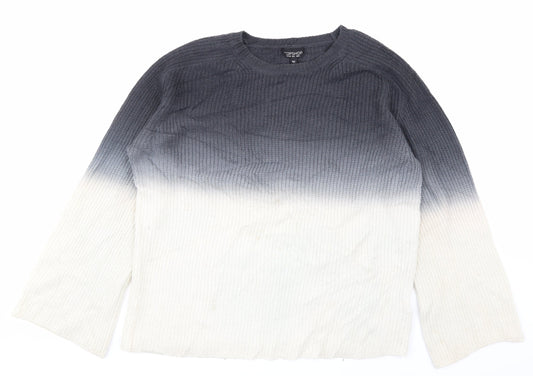 Topshop Womens Beige   Pullover Sweatshirt Size 6
