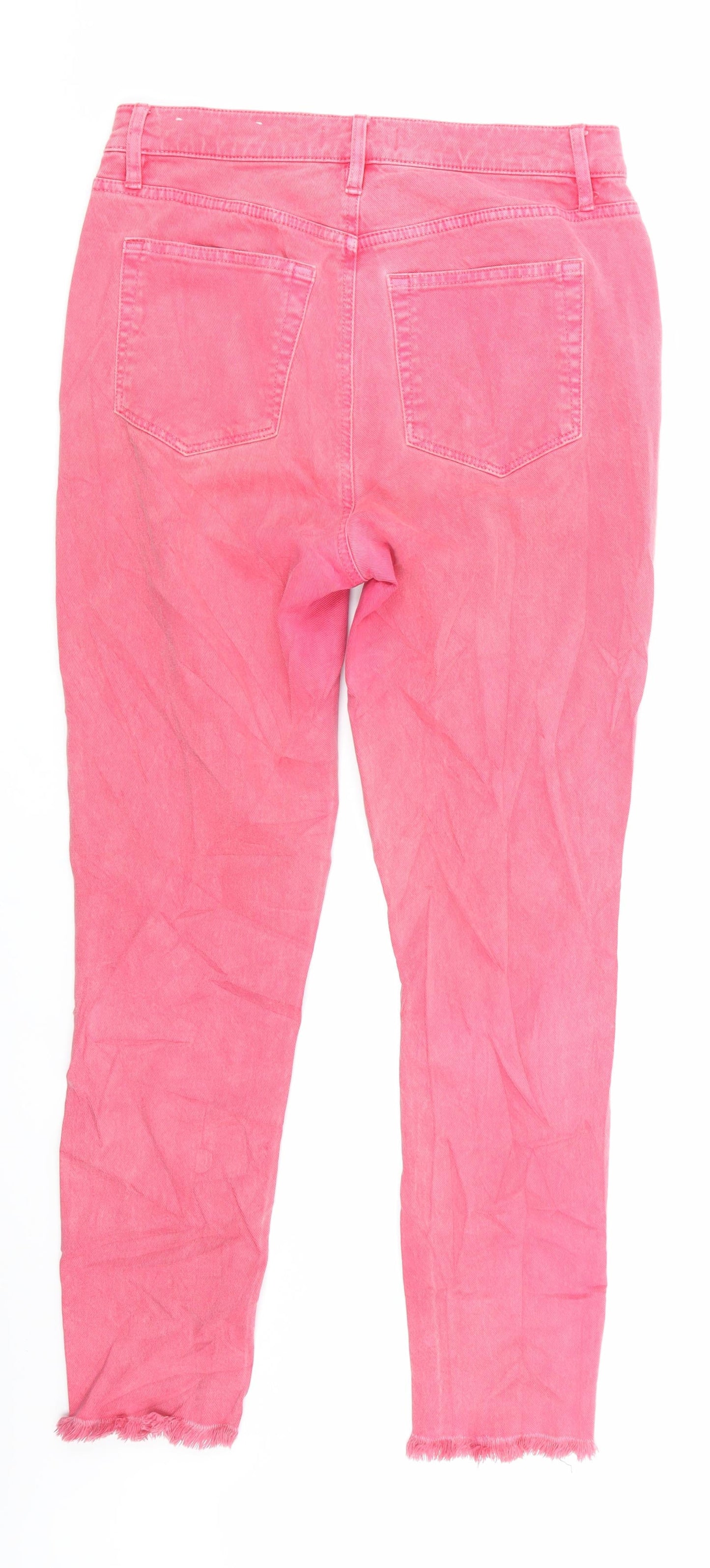 LOFT Womens Pink  Denim Skinny Jeans Size 10
