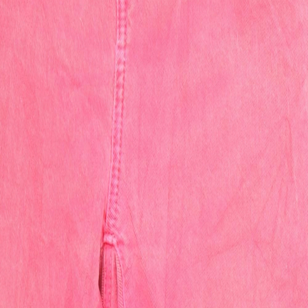 LOFT Womens Pink  Denim Skinny Jeans Size 10