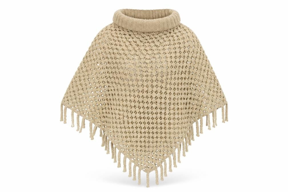 Big Buddha Womens Beige   Jacket Poncho One Size