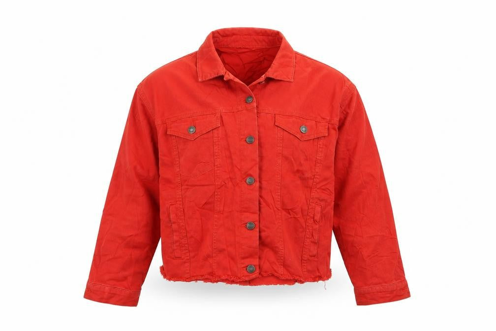 Noisy May Womens Red   Jacket  Size M