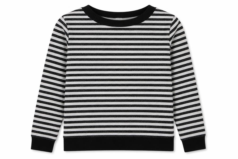 OVS Womens Multicoloured Striped  Pullover Sweatshirt Size L