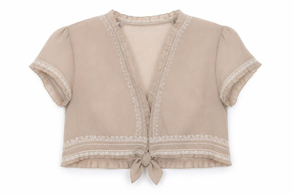 David Emanuel Womens Beige   Basic Blouse Size 12