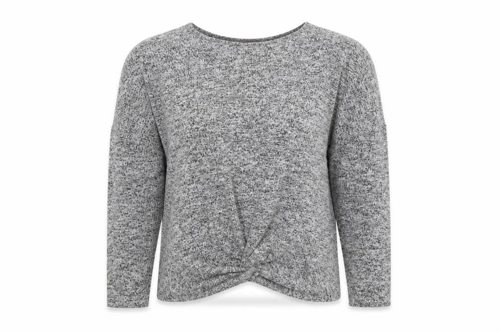 Dorothy Perkins Womens Grey  Knit Pullover Jumper Size 6