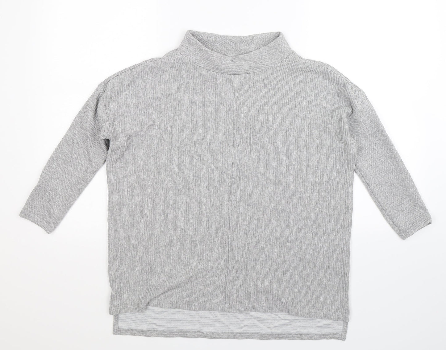 Nutmeg Womens Grey   Pullover Jumper Size 8  - Oversized