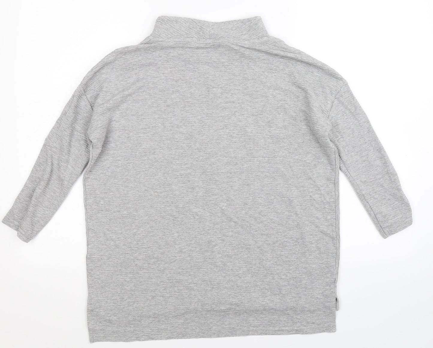Nutmeg Womens Grey   Pullover Jumper Size 8  - Oversized