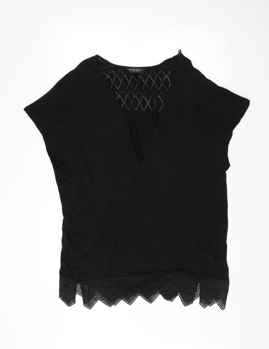 Dorothy Perkins Womens Black   Cardigan Jumper Size S