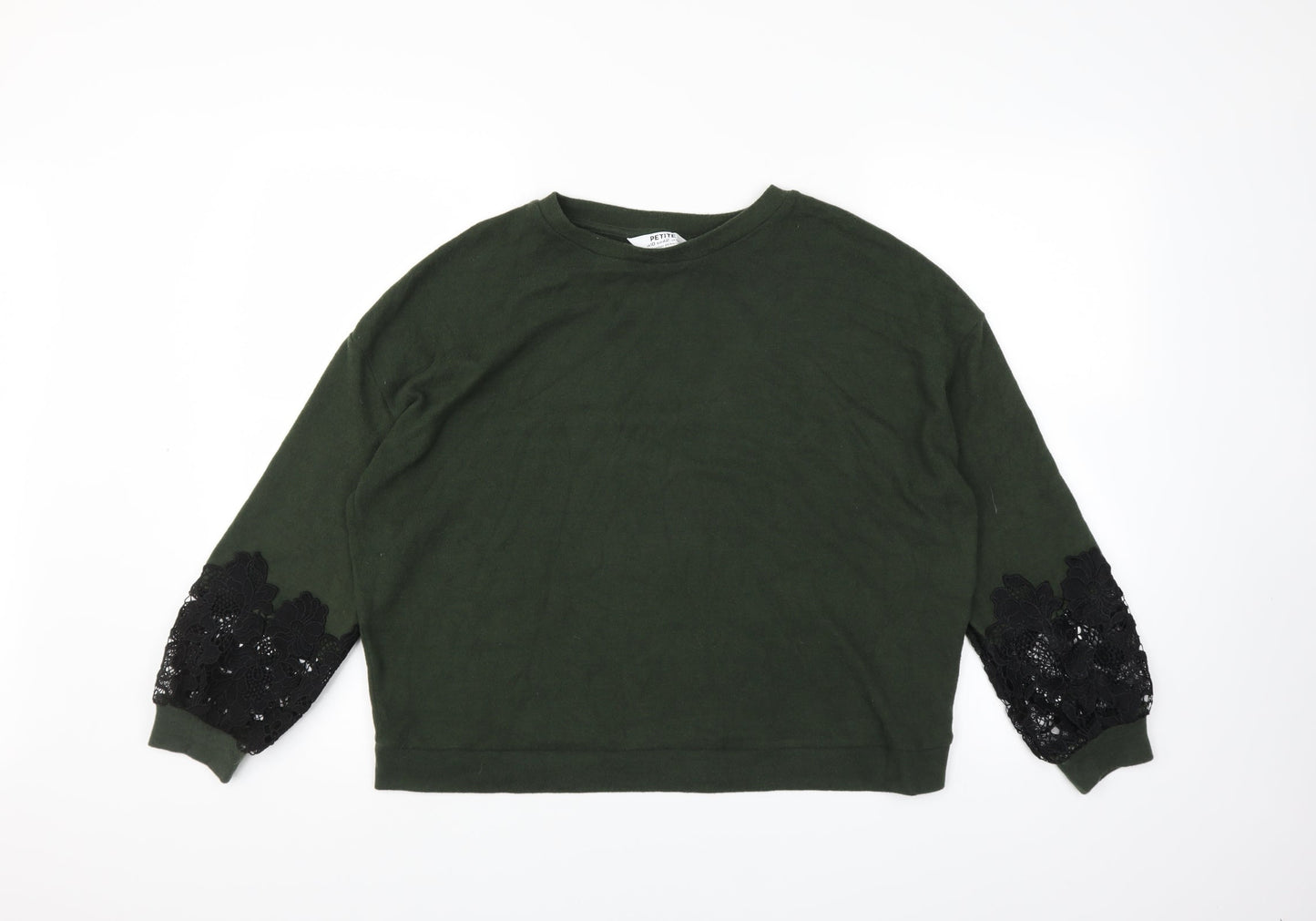 Dorothy Perkins Womens Green   Pullover Jumper Size 14