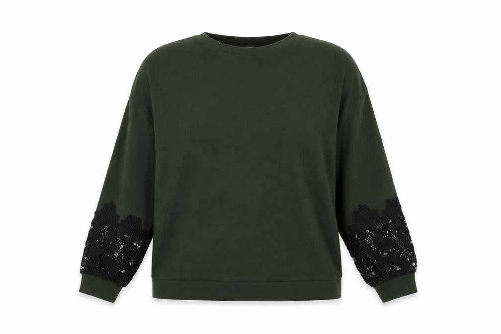 Dorothy Perkins Womens Green   Pullover Jumper Size 14