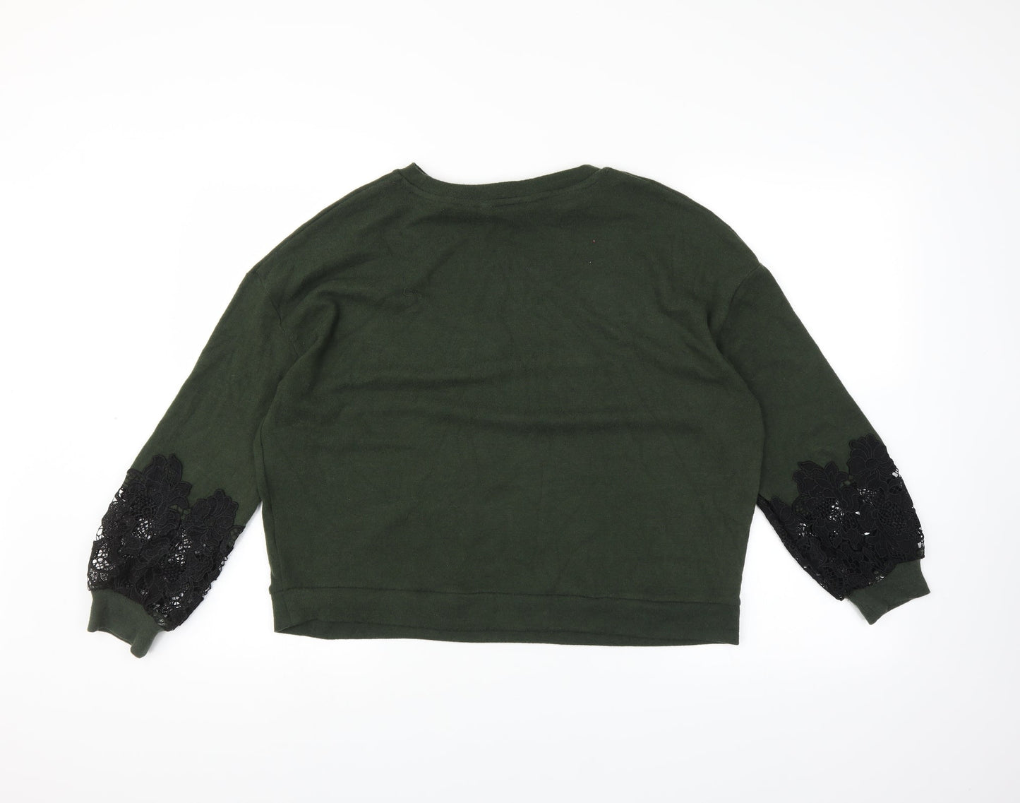 Dorothy Perkins Womens Green   Pullover Jumper Size 14