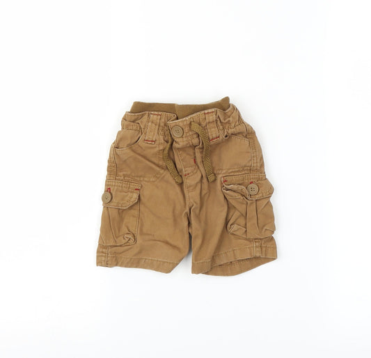 Baby Baby Brown   Cargo Trousers Size 6-9 Months