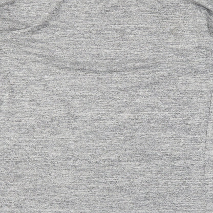 Brand and care label for Tu women’s grey jumper, size UK 10