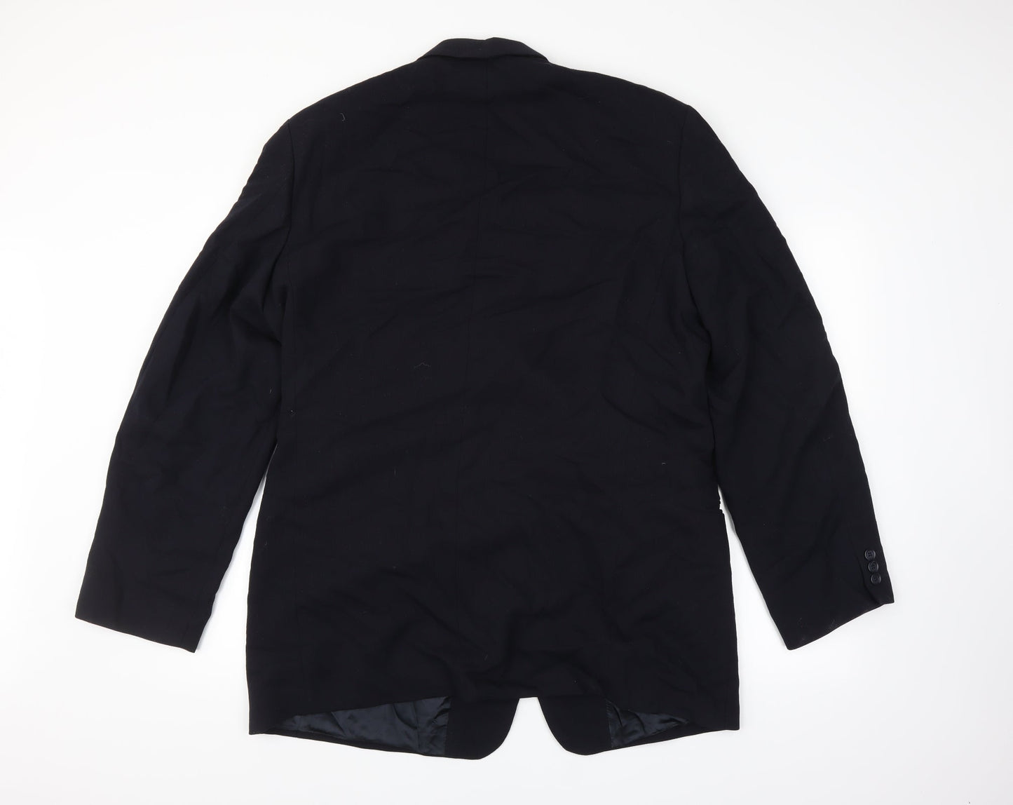 Preworn Mens Blue   Jacket Suit Jacket Size 40
