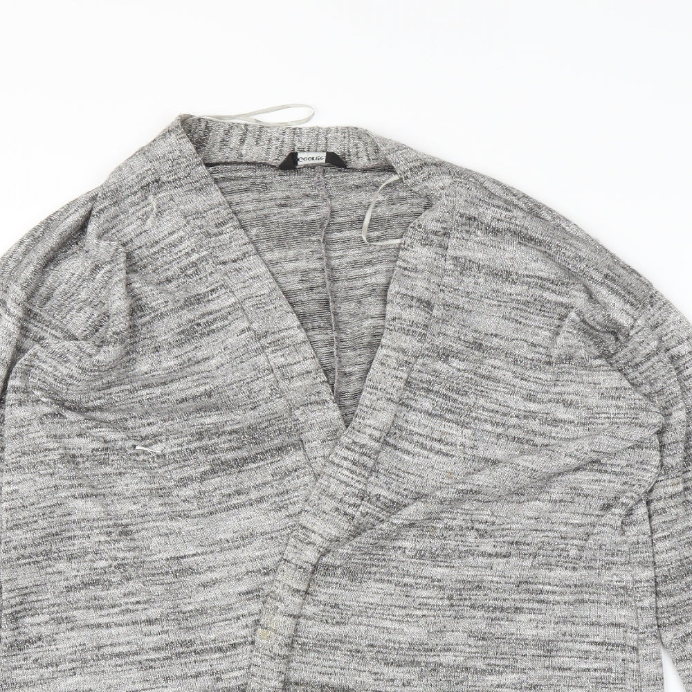 George Womens Silver   Cardigan Jumper Size 10