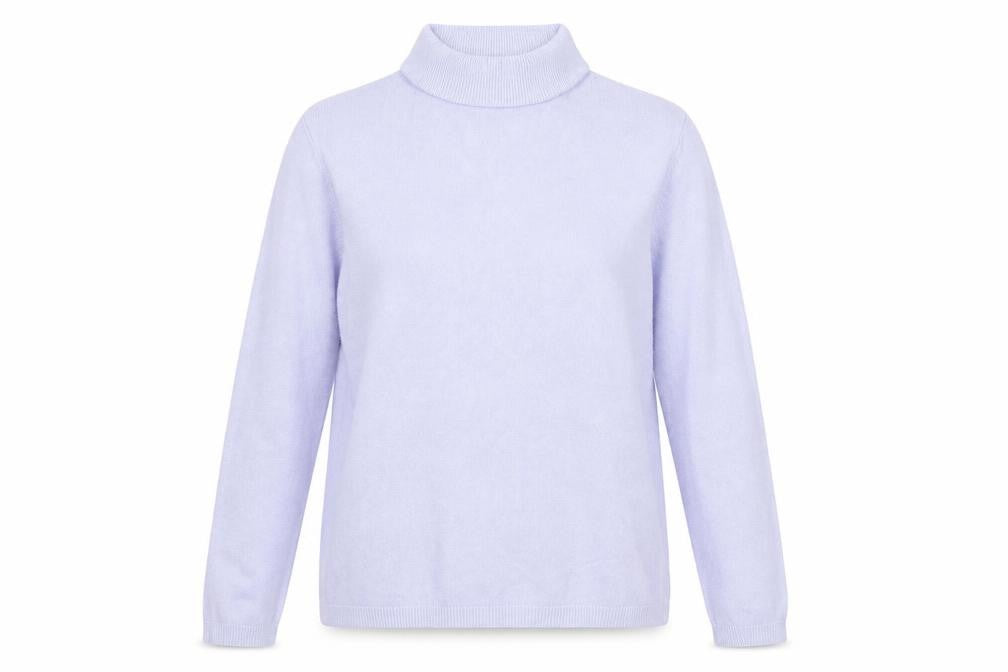 Papaya Womens Purple  Knit Pullover Jumper Size 14