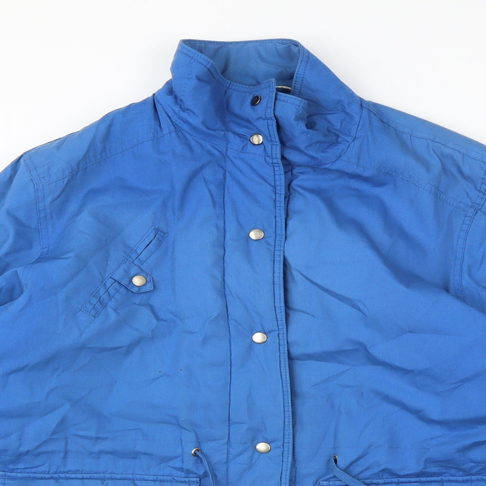 Littlewoods Womens Blue   Pea Coat Coat Size 18