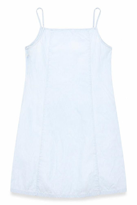 Xijilai Womens Blue   Tank Dress  Size L