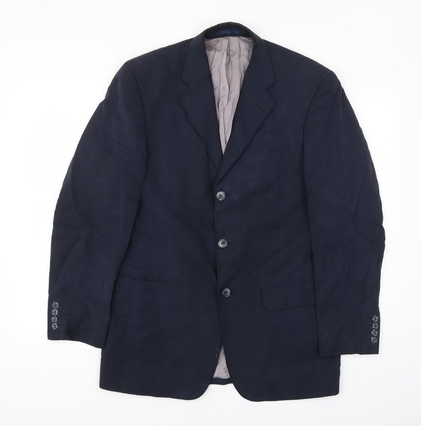 Douglas Mens Blue   Jacket Blazer Size 38