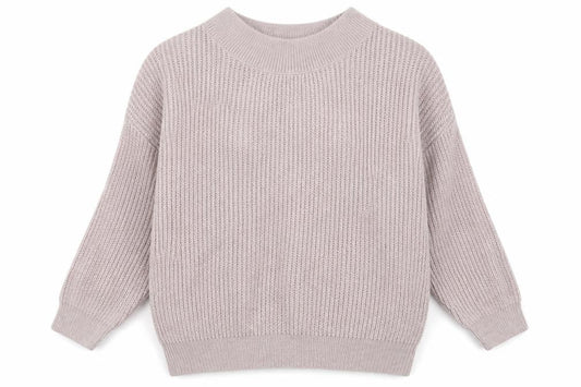 Front view of New Look women’s purple henley jumper, size M