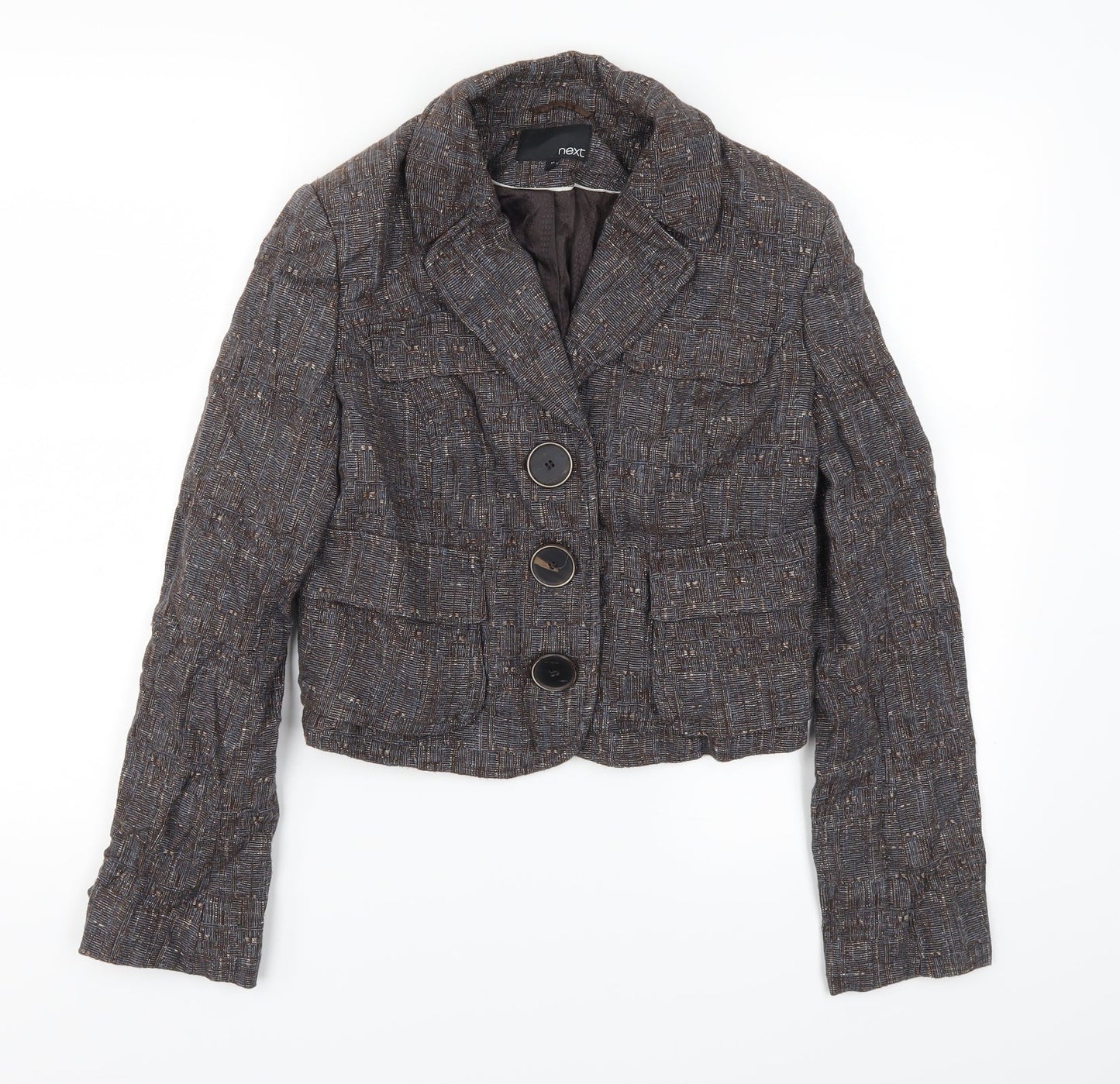 NEXT Womens Brown   Jacket Blazer Size 10