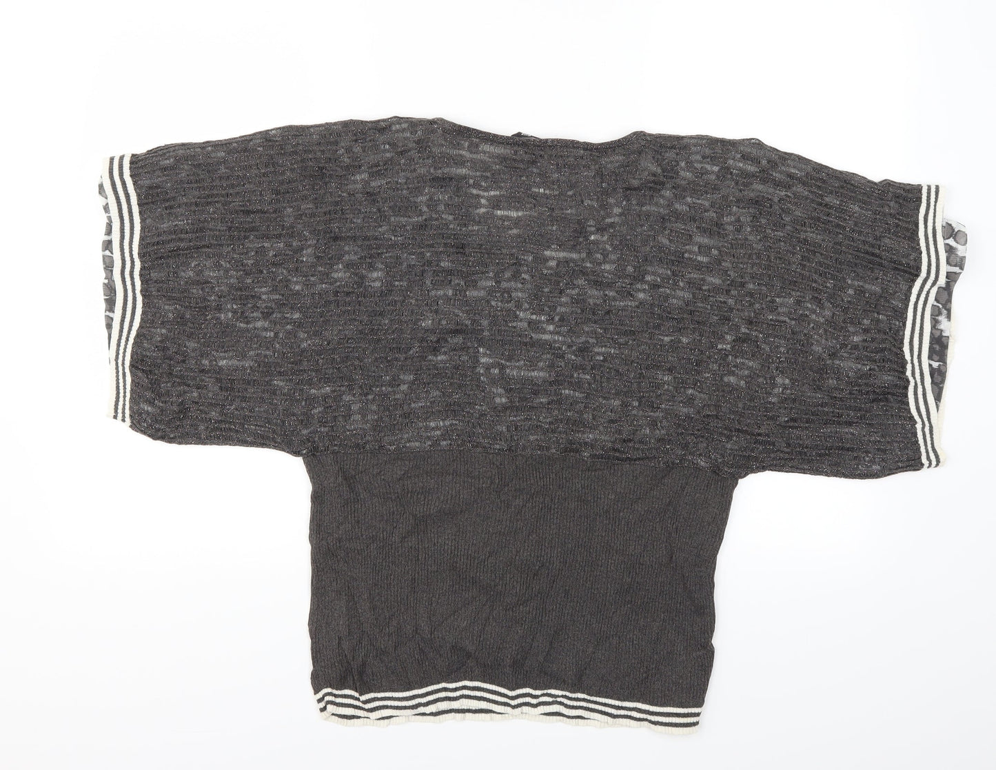 belly barley Womens Grey   Basic Blouse Size 16