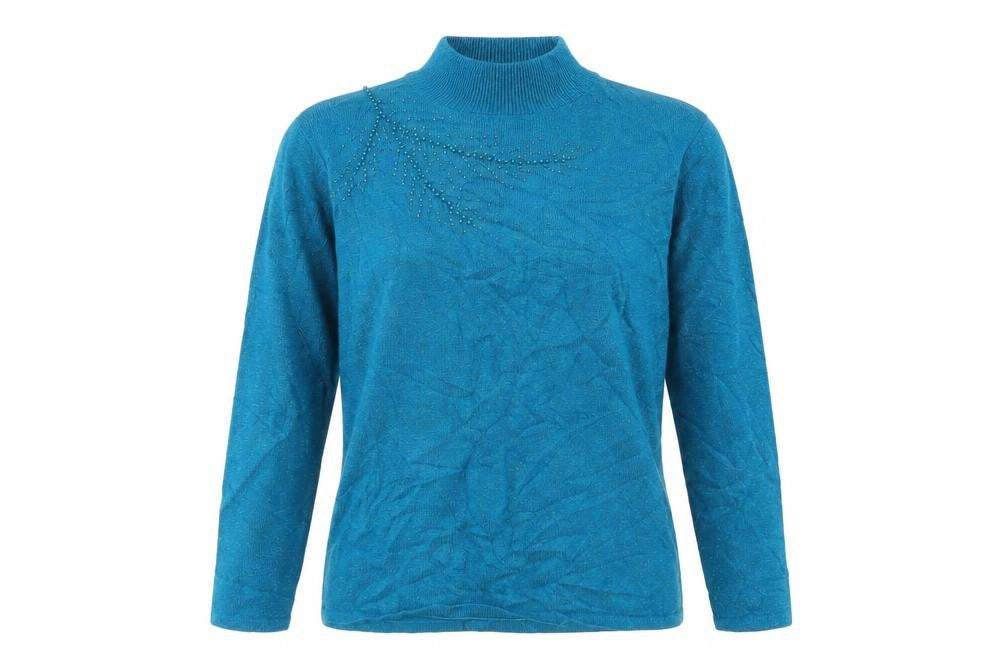 Bonmarché Womens Blue Pullover Jumper Size M