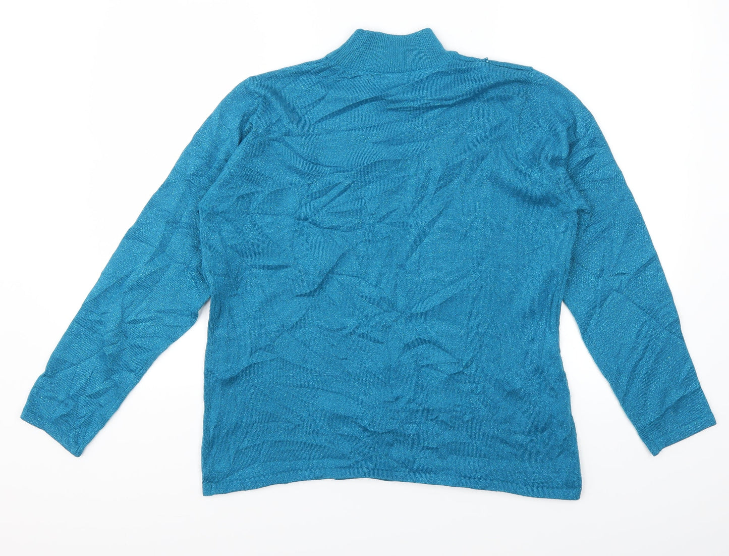 BM Womens Blue   Pullover Jumper Size M