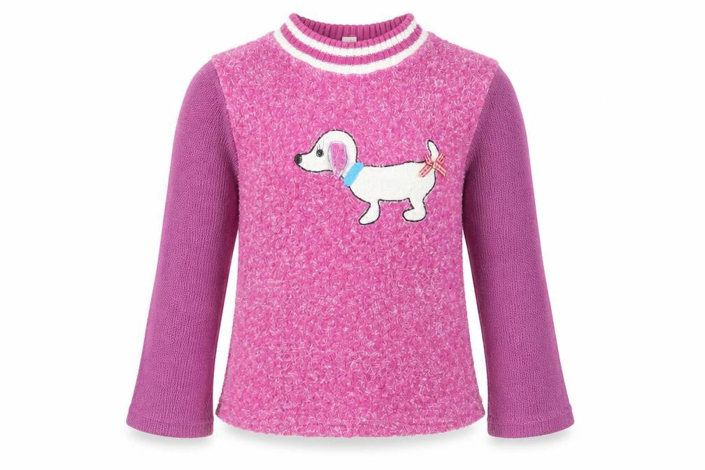 Preworn Girls Purple   Pullover Jumper Size 11 Years