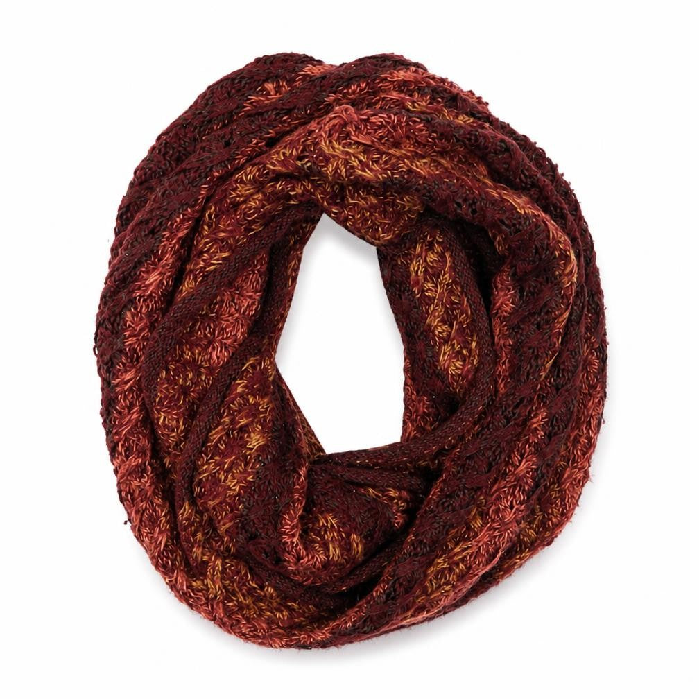 Yu Yu Unisex Red Striped   Shawl/Wrap