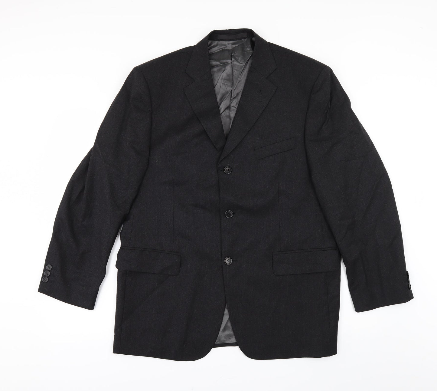 Marks and Spencer Mens Black   Jacket Suit Jacket Size 40