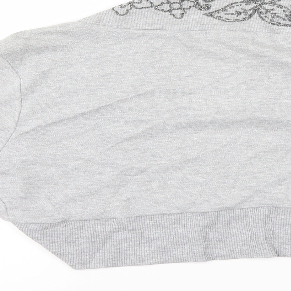 Tease Womens Grey   Cardigan Jumper Size 18