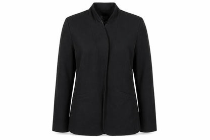 Front view of Atmosphere women’s black jacket blazer, size UK 10