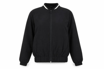 Front view of Atmosphere women’s black basic blouse, size UK 8