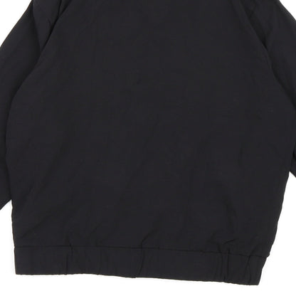 Brand and care label for Atmosphere women’s black basic blouse, size UK 8