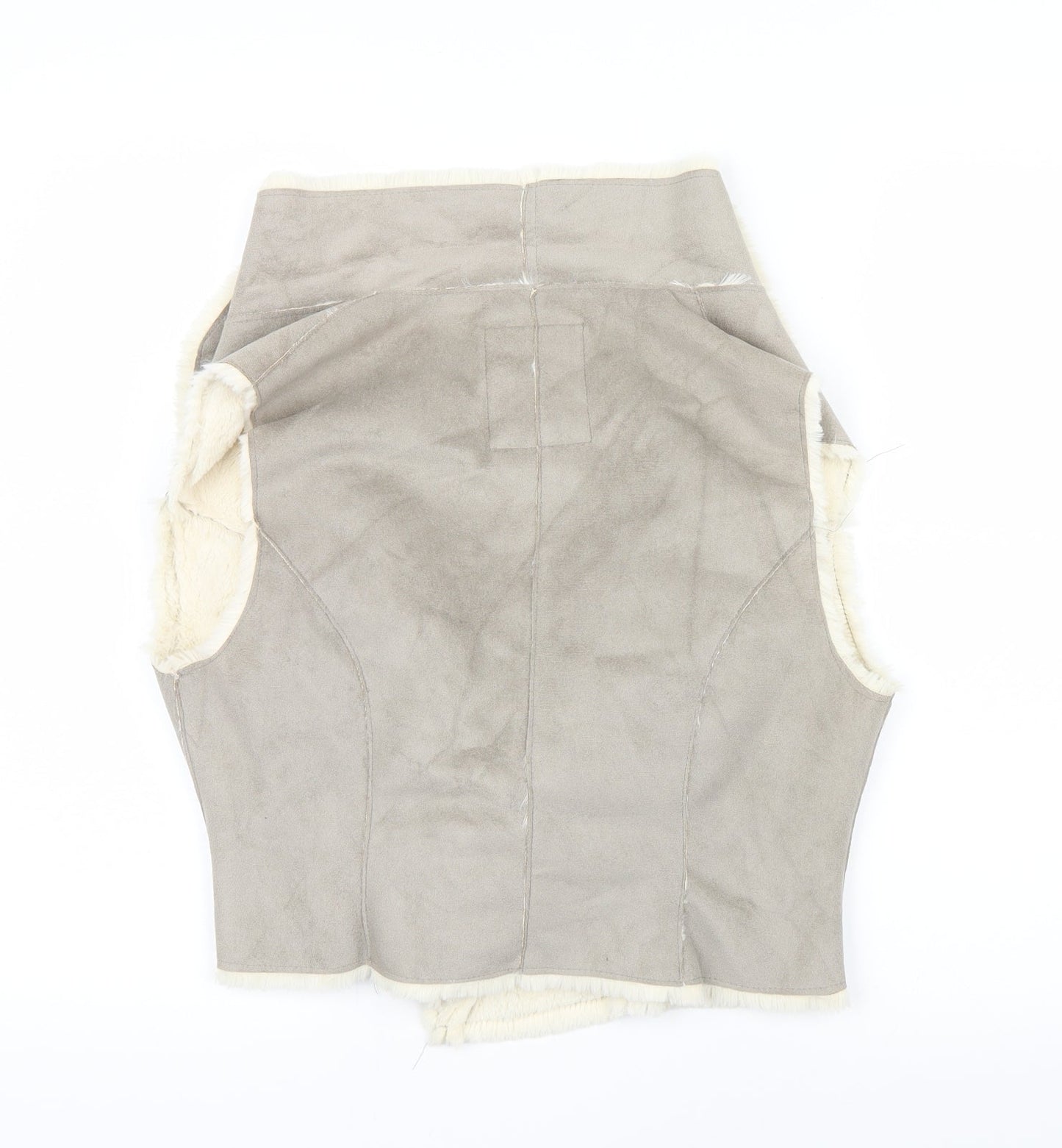 New Look Womens Grey   Windbreaker Waistcoat Size 14