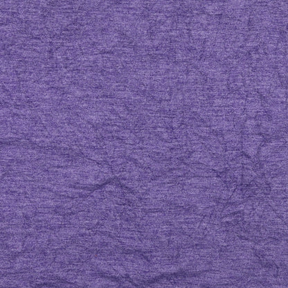 Brand and care label for Marks & Spencer women’s purple jumper, size UK 18