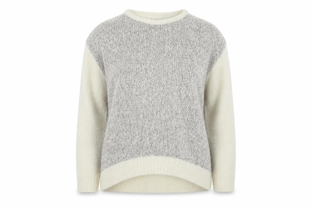 Marks & Spencer Womens White   Pullover Jumper Size 14