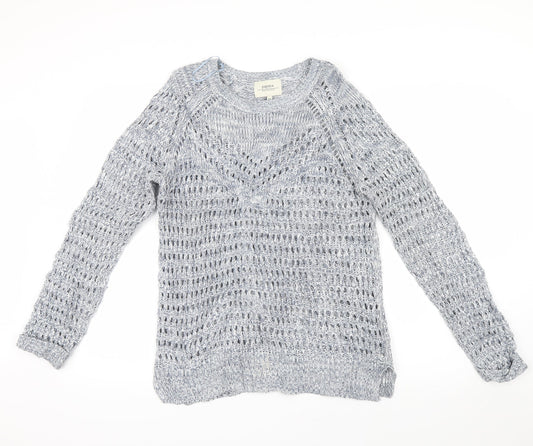 Papaya Womens Grey   Pullover Jumper Size M