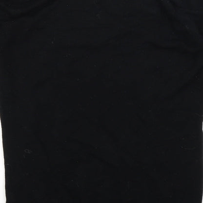 Brand and care label for George women’s black knit jumper, size UK 12